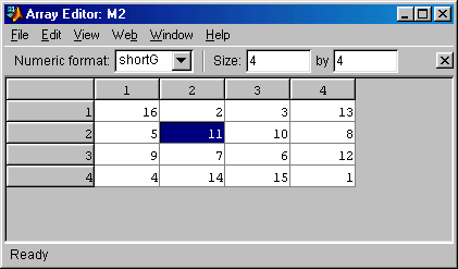 5.11 Как отменить действие в матлабе